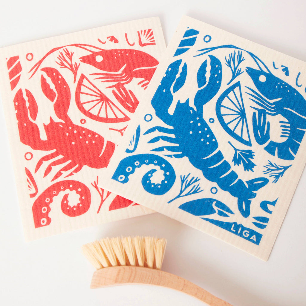 Eco Dishcloth - Seafood Platter