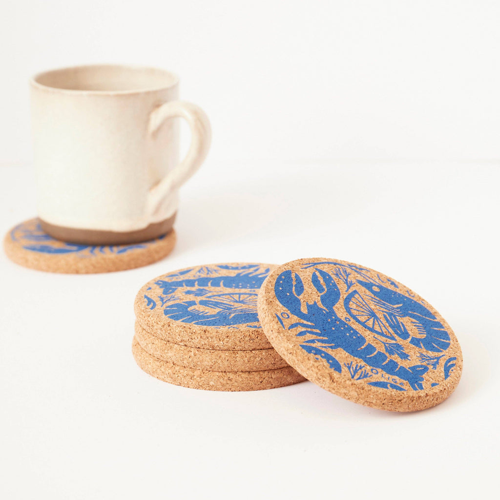 Cork Coaster - Seafood Platter