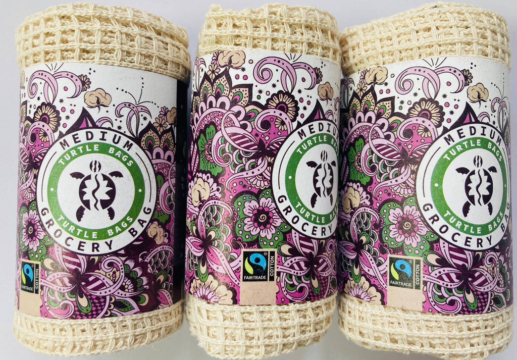Medium Organic Net Grocery Bag (10 Per Unit)