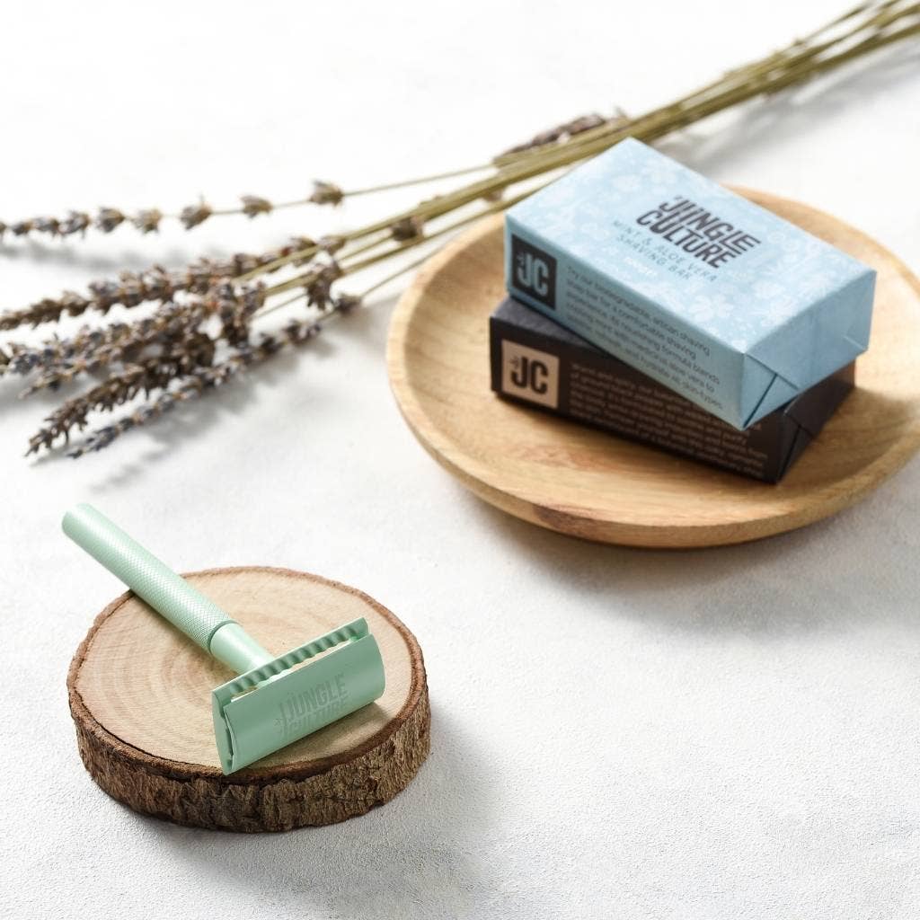 Safety Razor for Women & Men, Reusable Metal Razors (Unisex)