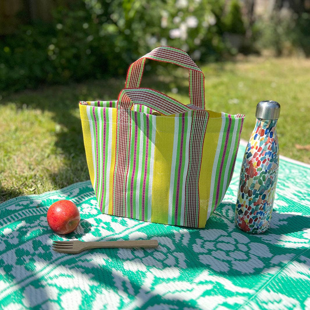 Recycled Woven Lunch Bag