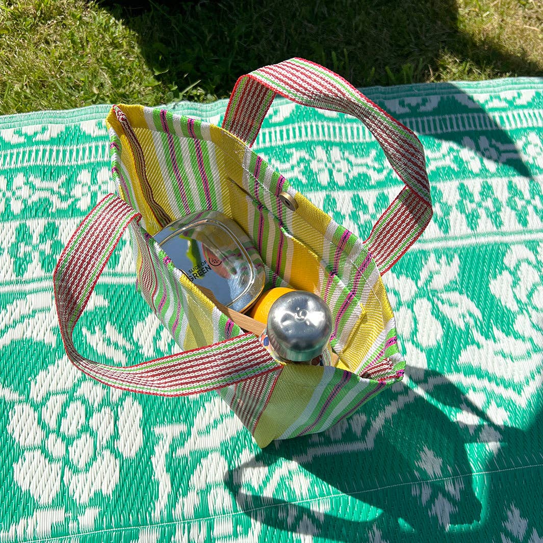 Recycled Woven Lunch Bag