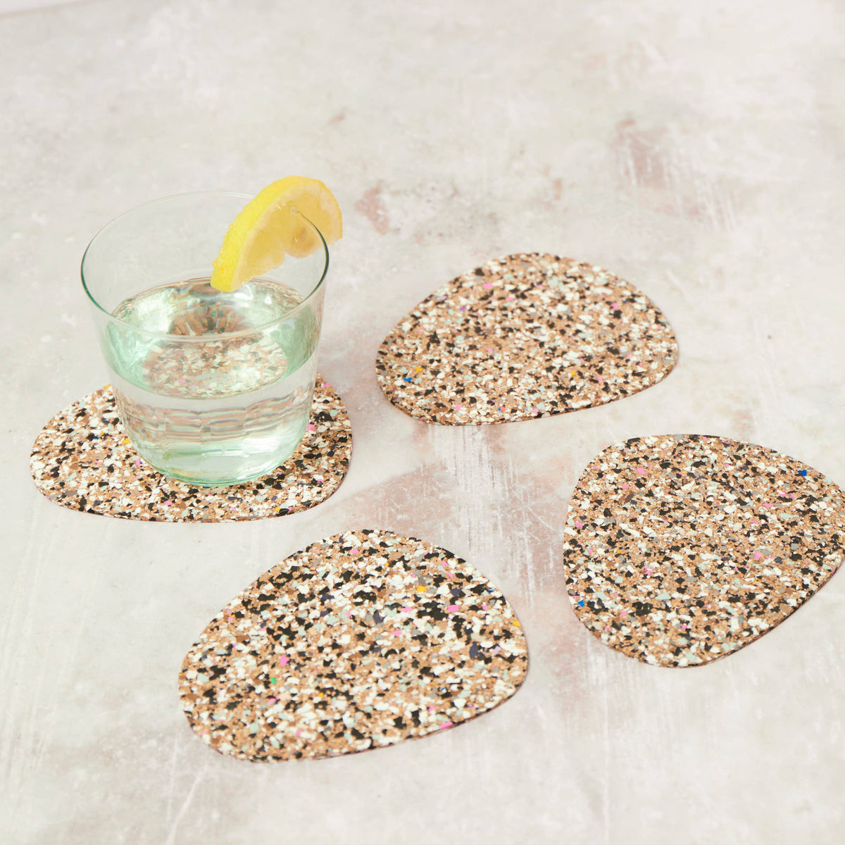Beach Clean Pebble | Coasters | Set of 4
