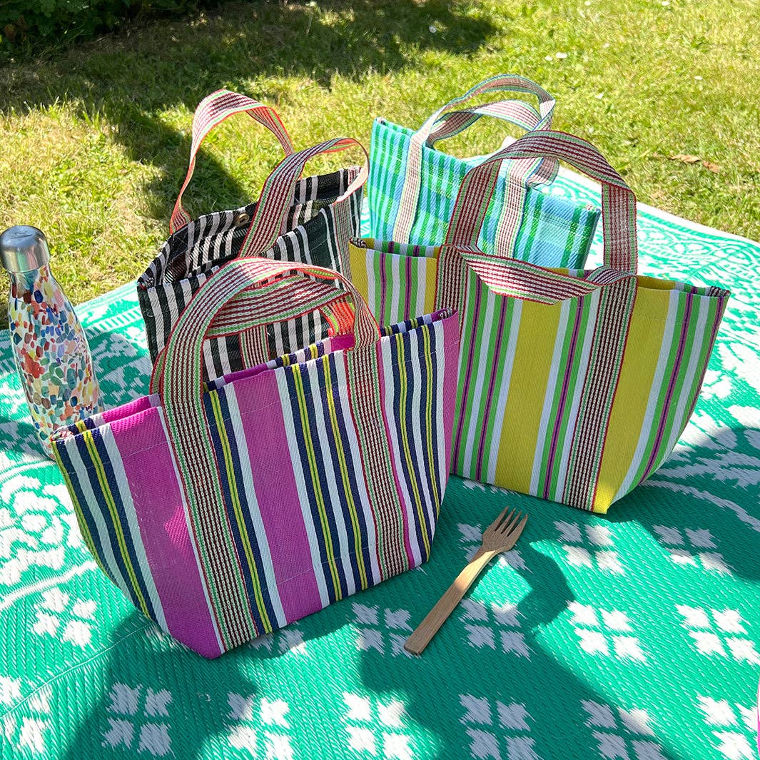 Recycled Woven Lunch Bag