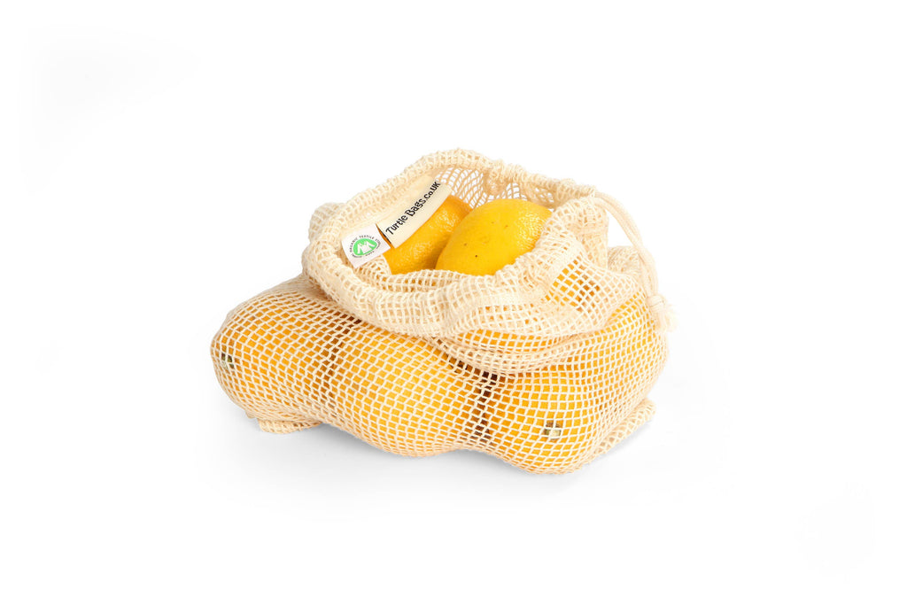 Medium Organic Net Grocery Bag (10 Per Unit)