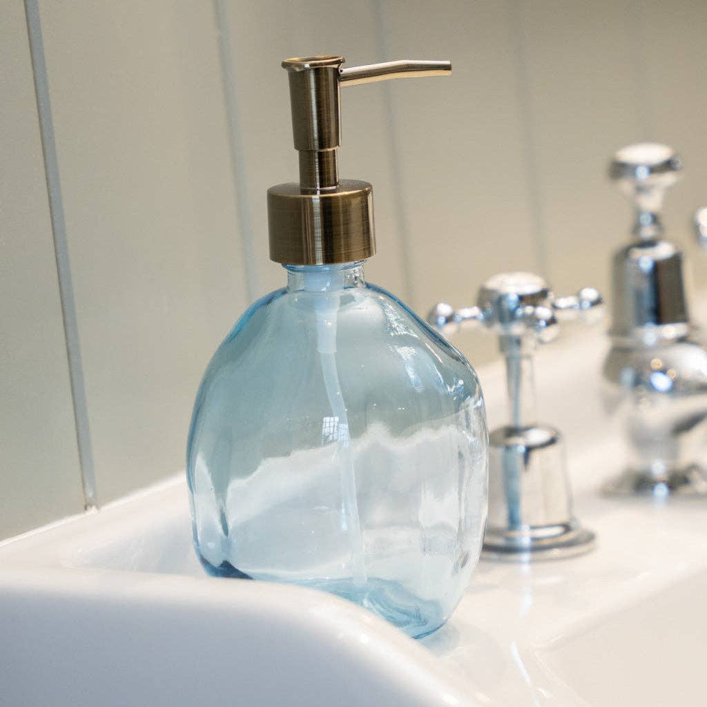Recycled Glass Leon Soap Dispenser