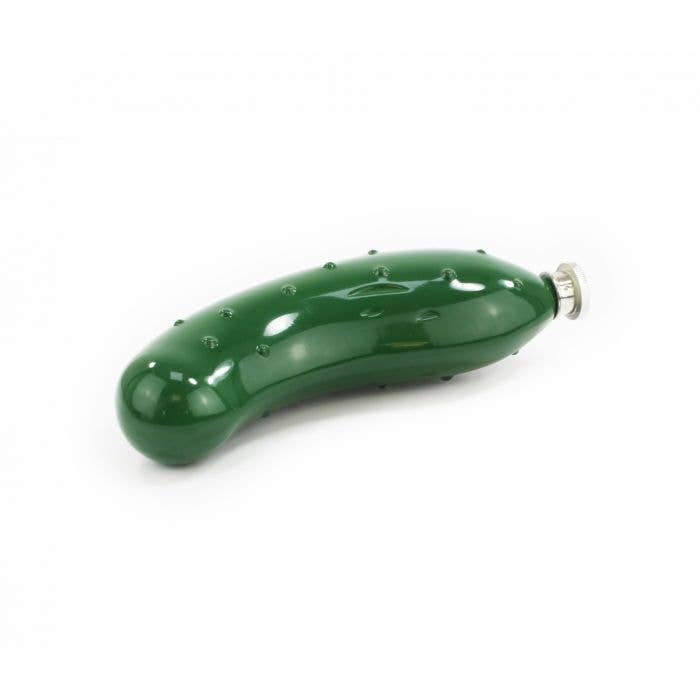 6 oz Gherkin Hip Flask