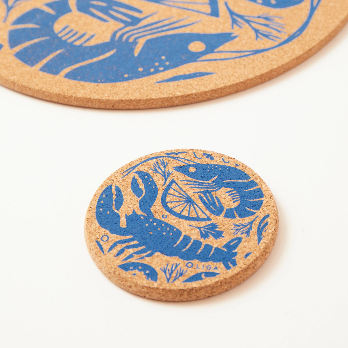Cork Coaster - Seafood Platter