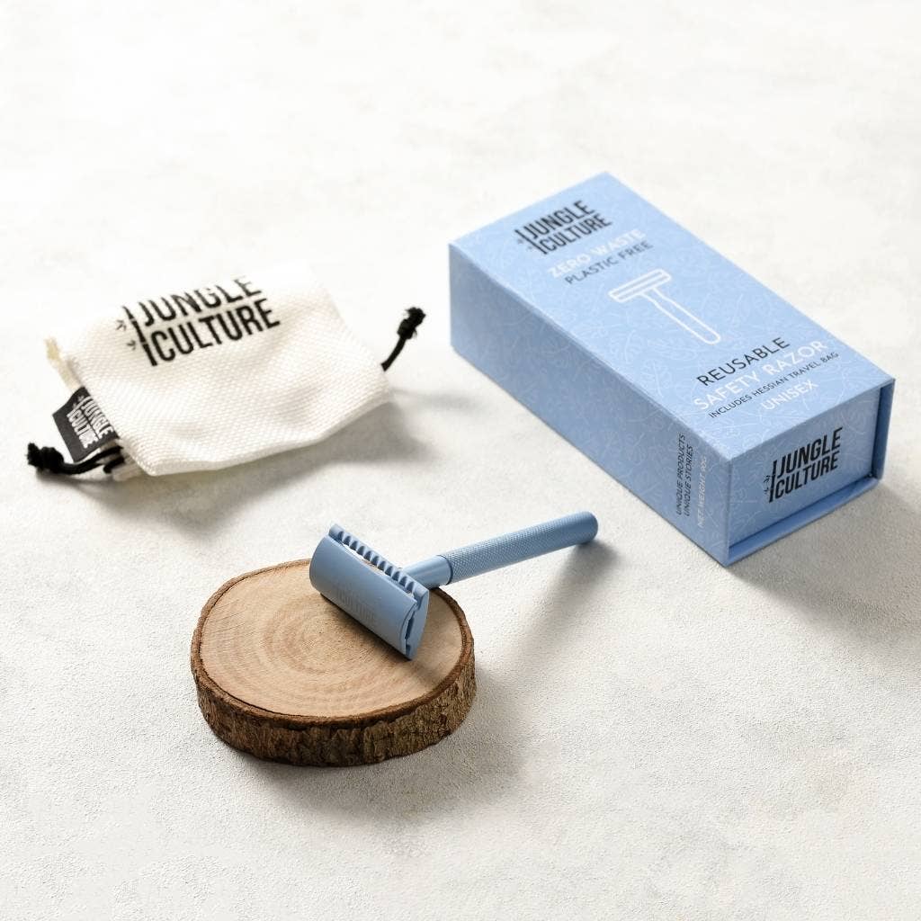 Safety Razor for Women & Men, Reusable Metal Razors (Unisex)