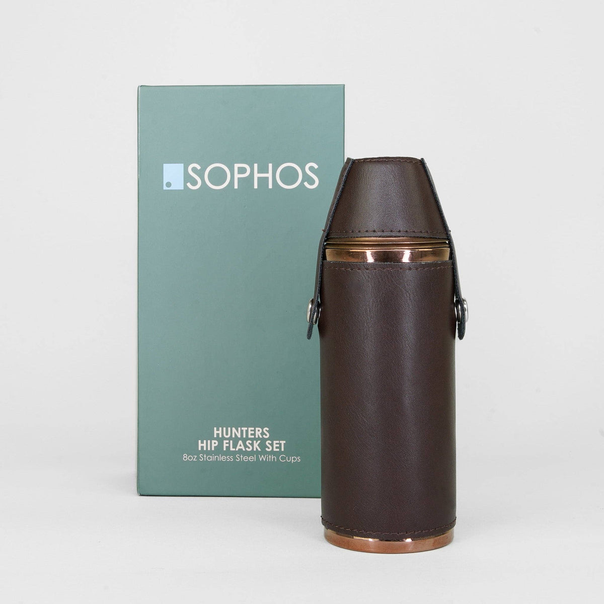 8oz Copper Hunters Flask