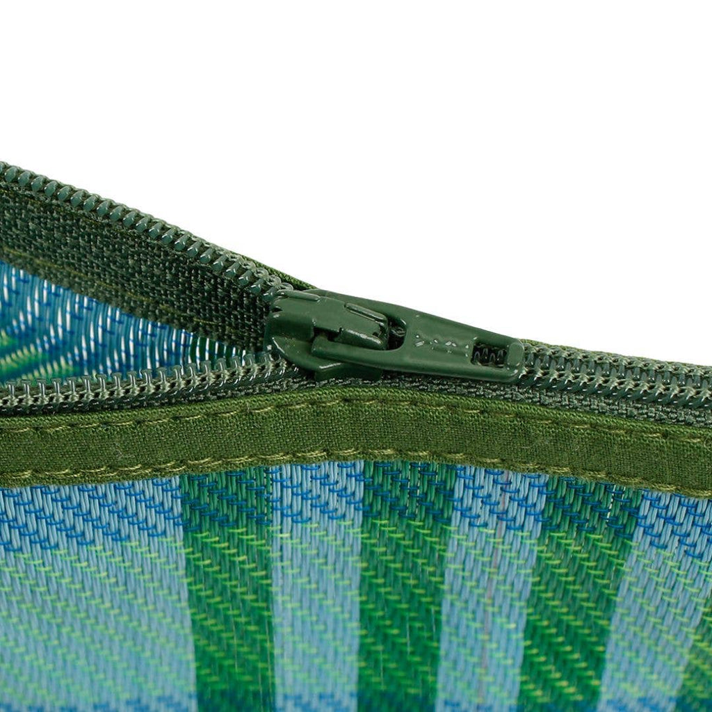 Recycled Woven Pom Pom Pouch