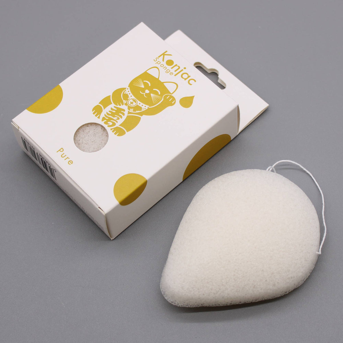 Teardrop Konjac Sponge (Pure or Lavender)