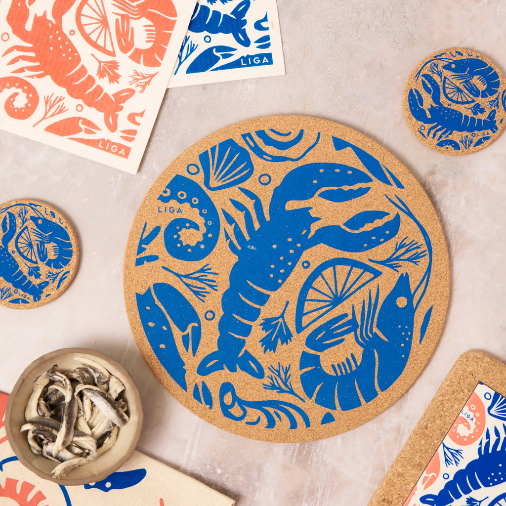 Eco Dishcloth - Seafood Platter